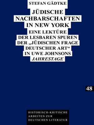 cover image of Jüdische Nachbarschaften in New York